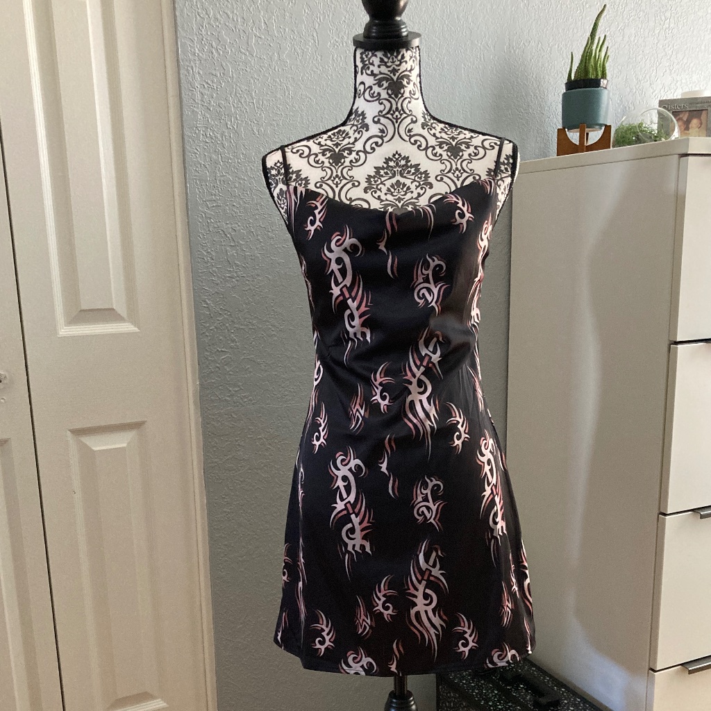 Urban Outfitters Black Mini Dress: Size Medium